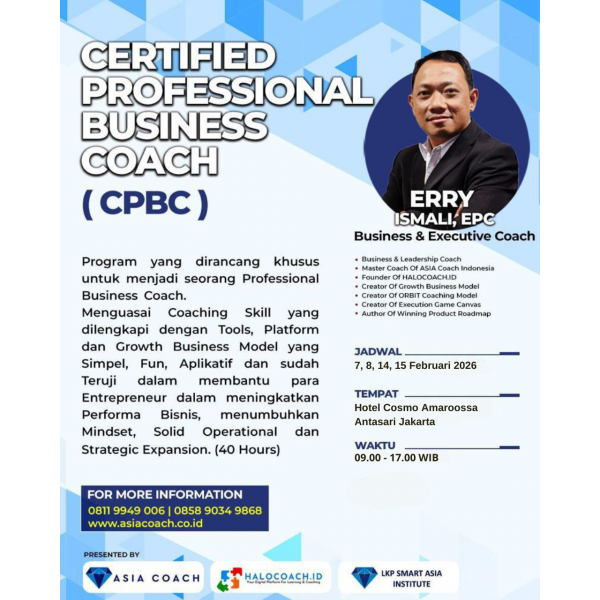 CPBC (CERTIFIED PROFESSIONAL BUSINESS COACH) 